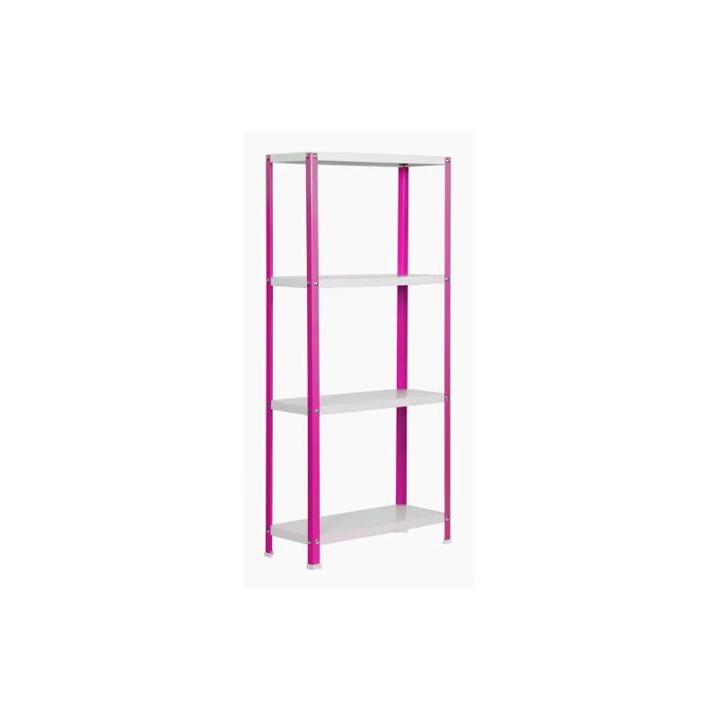 Estanteria con tornillos homeclassic rosa mini 4/40