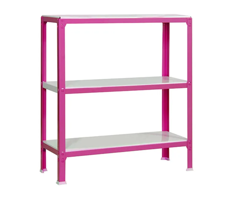 Estanteria sin tornillos homeclick rosa mini 3/40