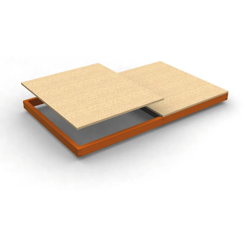 Estante adicional simonforte naranja madera 240x90x4,2cm