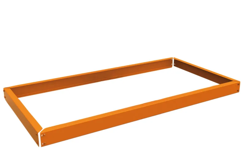 Estante adicional ecoforte naranja 120x45x3cm