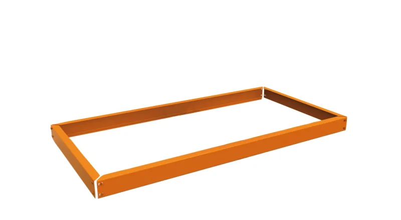 Estante adicional ecoforte naranja 120x60x3cm