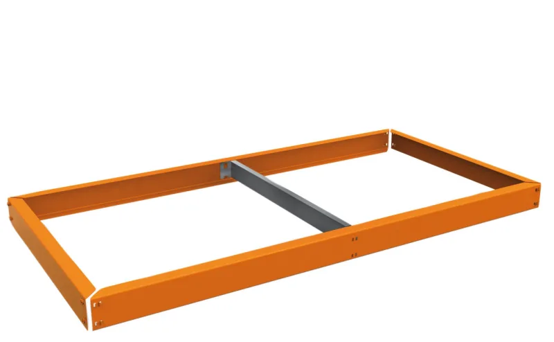 Estante adicional ecoforte naranja 180x60x3cm