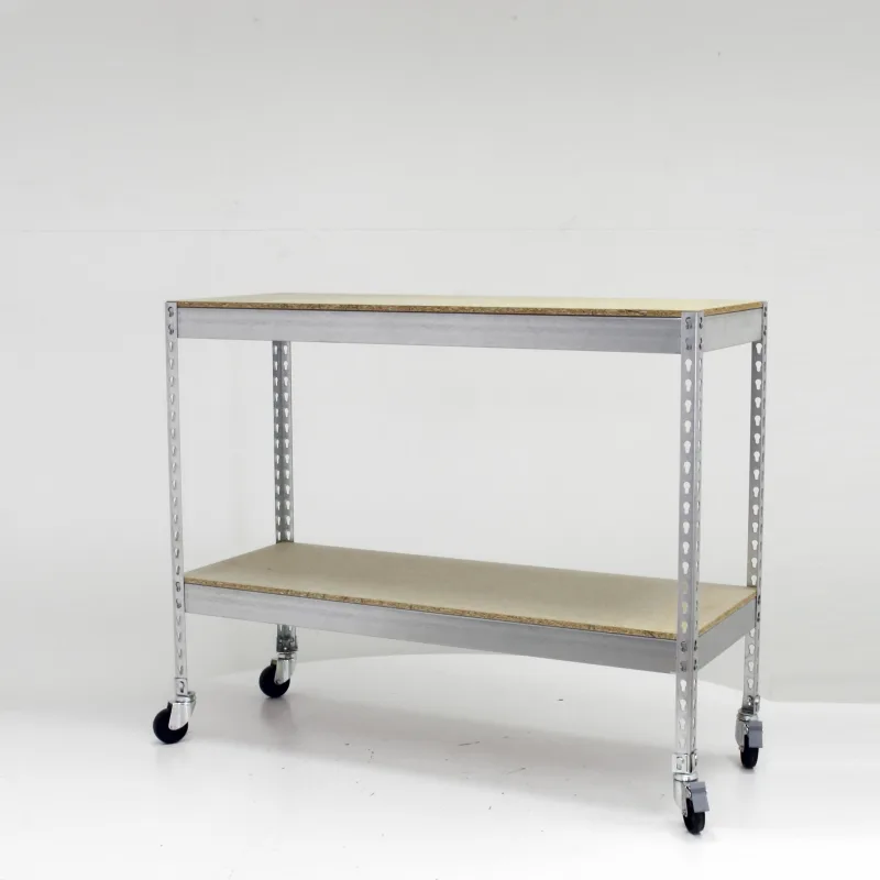 Estanteria movil ecoforte galva/ madera 90x150x60cm