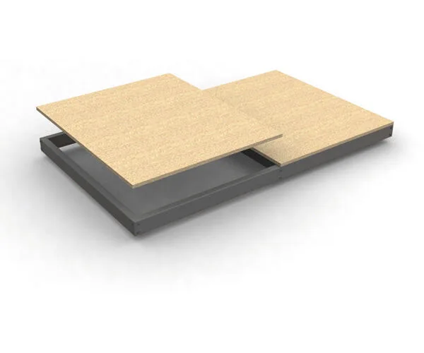 Estantería metálica en kit simonrack 240x90x4.2cm