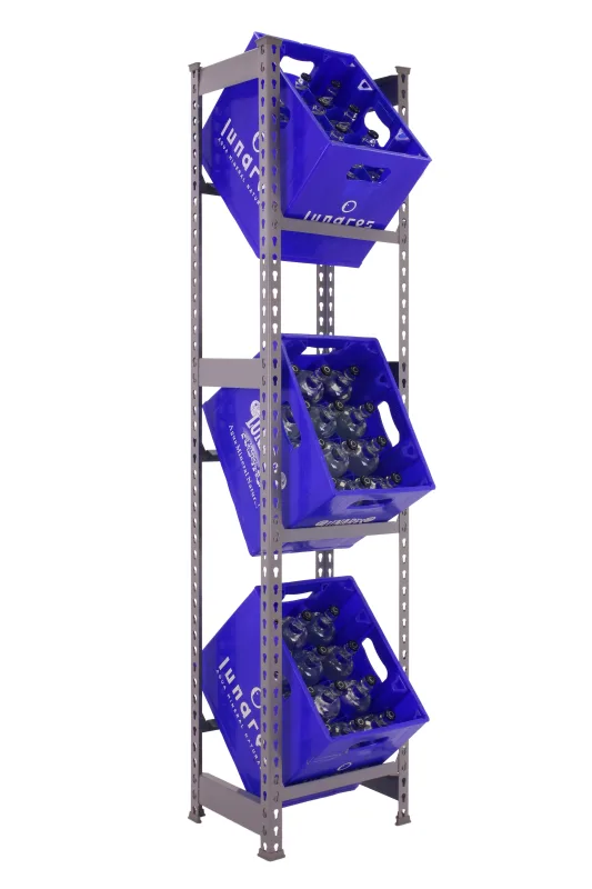 Estantería metálica en kit simonrack 180x40x30cm