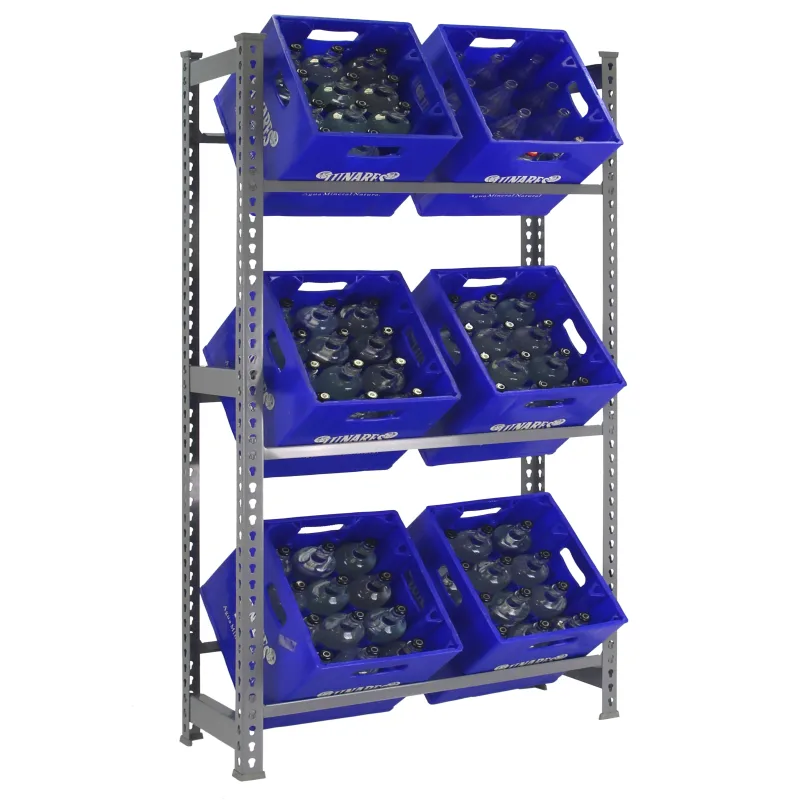 Estantería metálica en kit simonrack 180x80x30cm