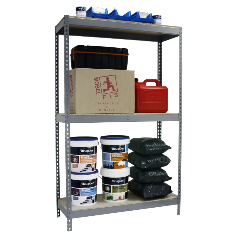 Estantería metálica en kit simonrack 150x120x60cm