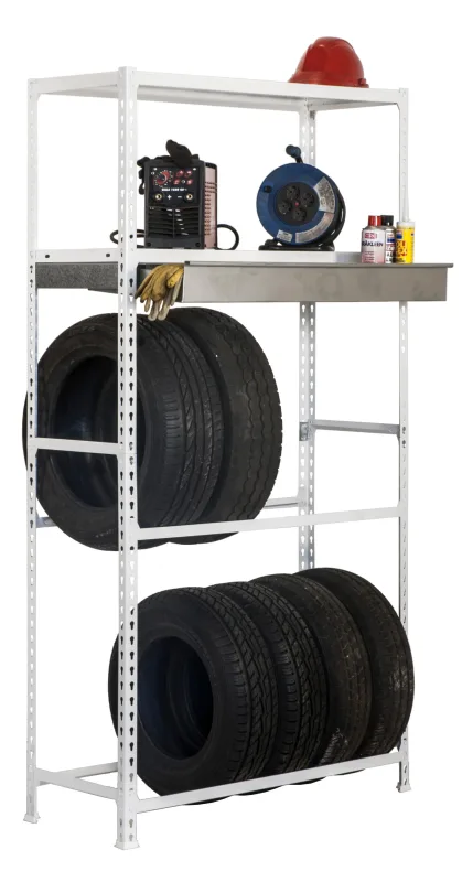 Estanteria simongarage megaplus con cajon 200x120x40cm