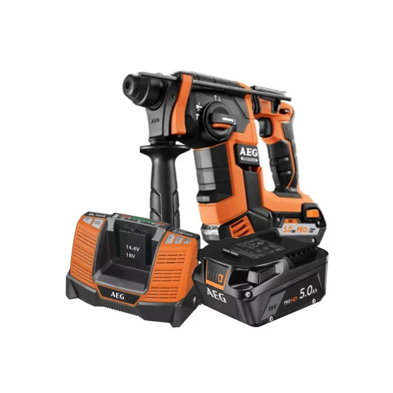 Aeg bbh18bl, martello perforatore senza spazzole sds-plus