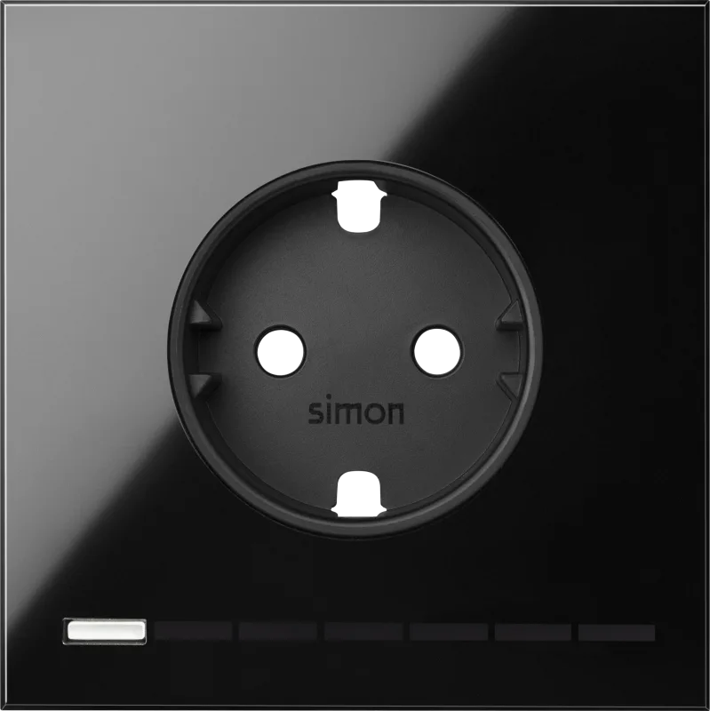 Tapa enchufe io simon 100 negro