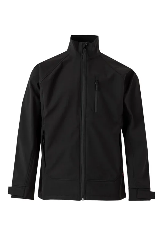 Cazadora soft shell velilla - negro - 2xl