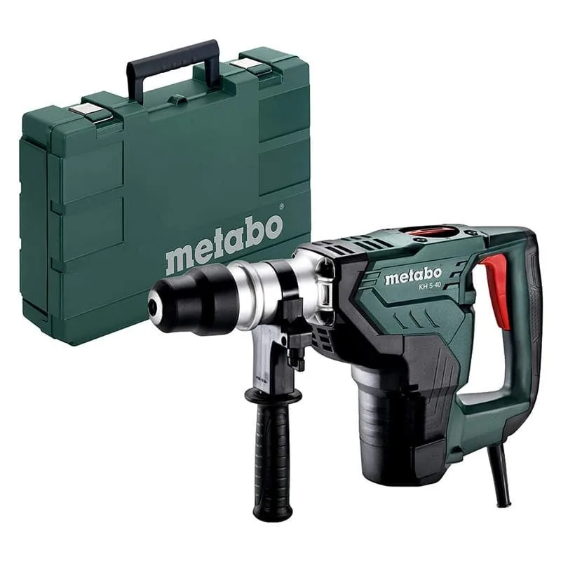 Metabo 600763500 martillo combinado sds max kh 5 40 1100w con maletín