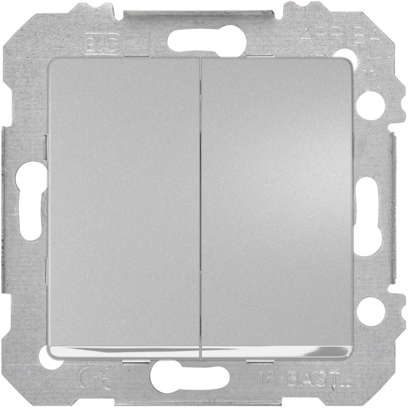 Conmutador doble siemens mega aluminio