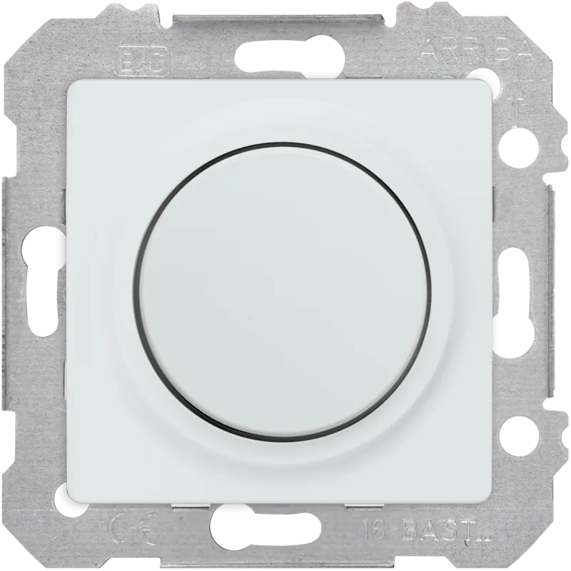 Regulador led giratorio siemens mega blanco