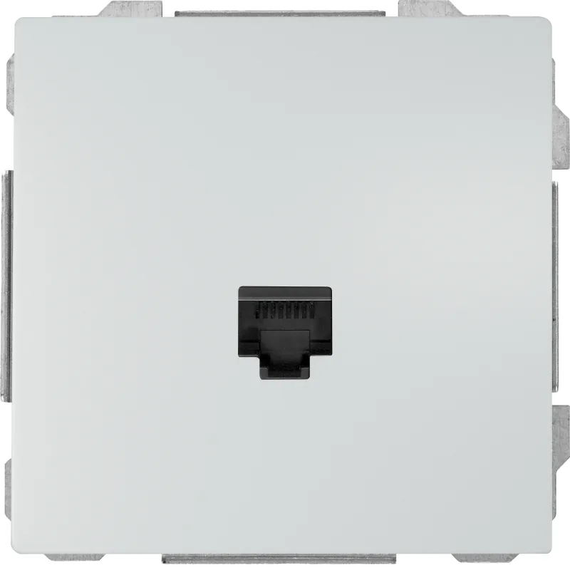 Toma de red siemens style blanco