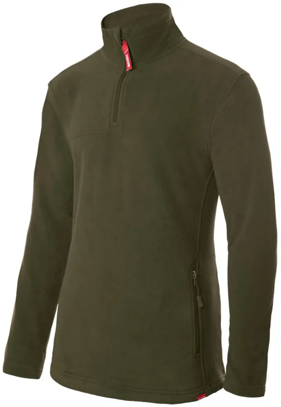 Forro polar velilla - verde caza - l