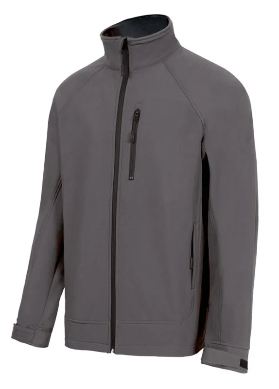 Cazadora soft shell velilla - gris - 2xl