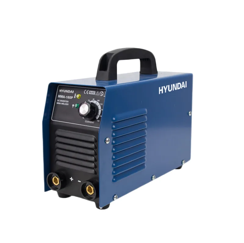 Soldadora inverter hyundai, mma de 160a, elect. 1,6-4mm