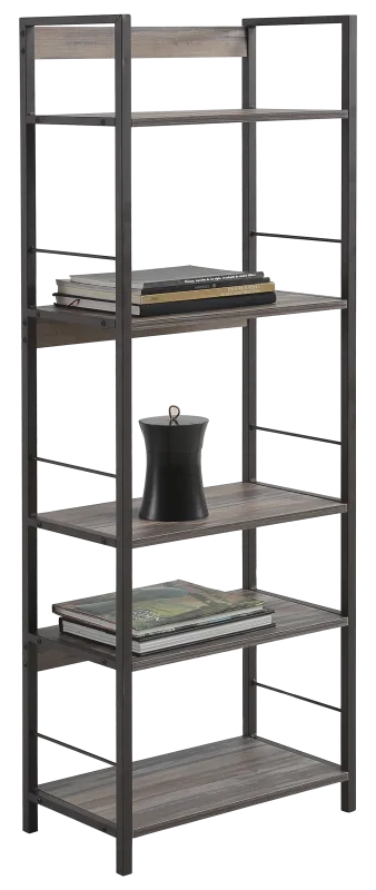 Kit estantería de 52x150x30 cm y carga max, 80 kg por balda