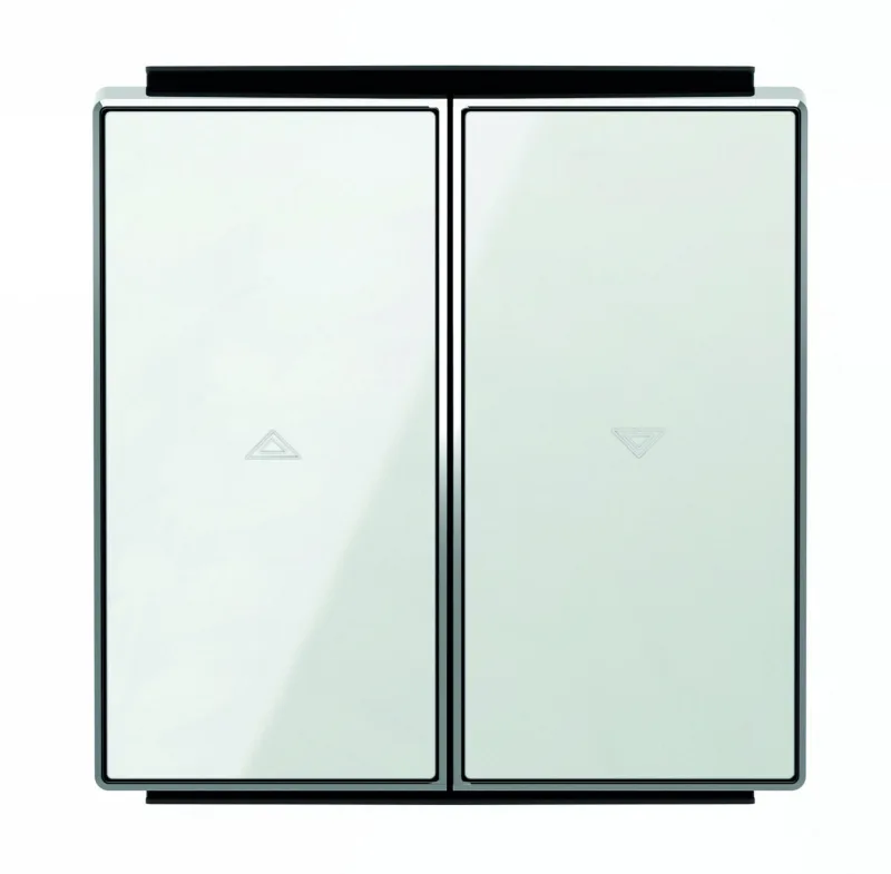 Interruptor de persianas niessen sky cristal blanco