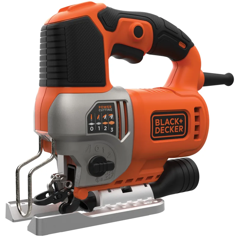 Sierra de calar con cable black+decker bes610 650w con acción pendular