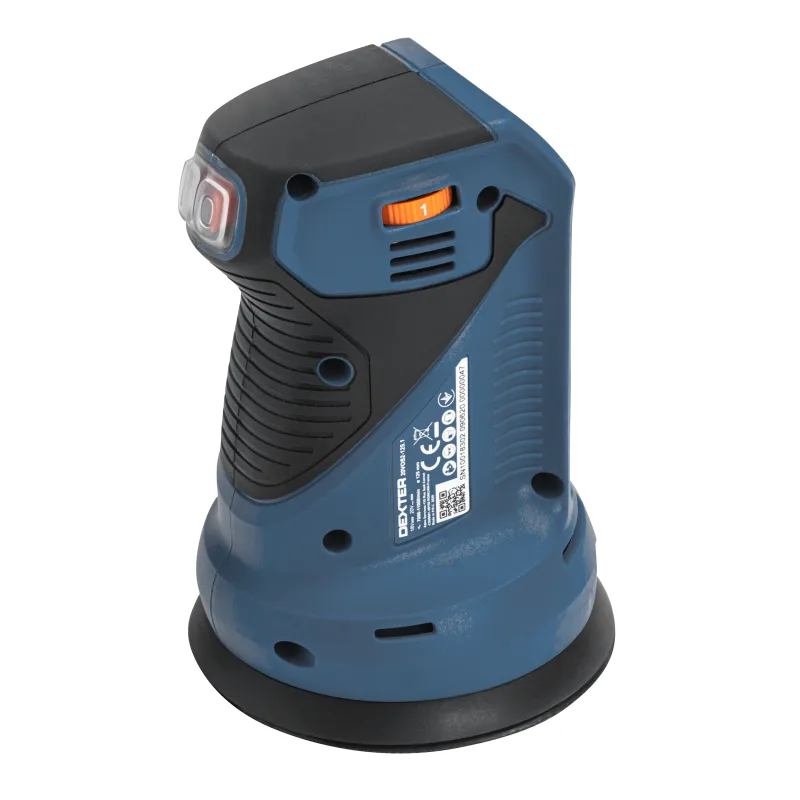 Lijadora excéntrica batería dexter up20 - 20 v (sin batería) [marca de la casa - exclusivo en leroy merlin]