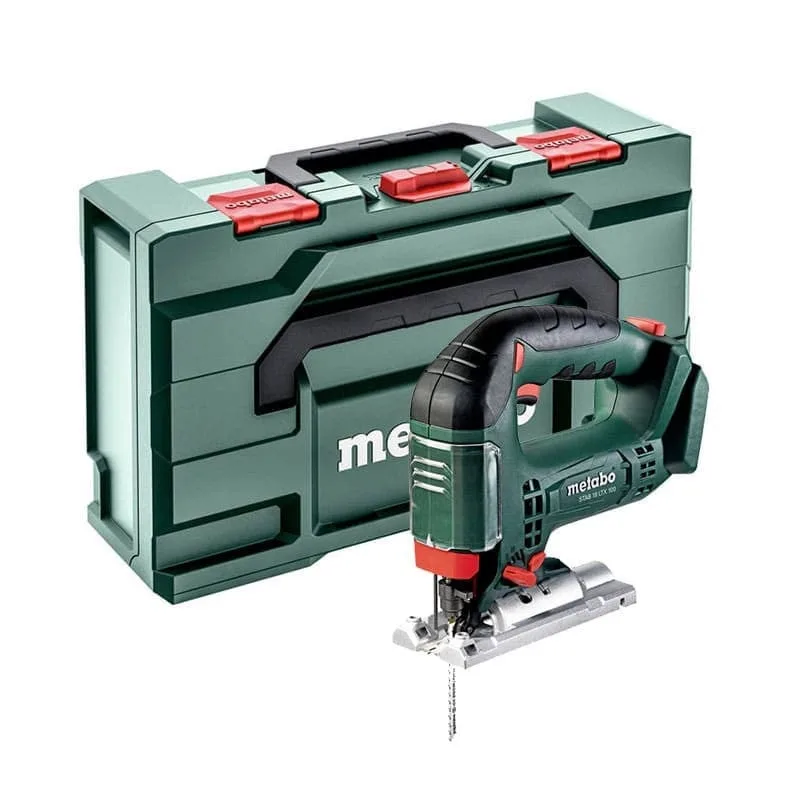 Metabo stab 18 ltx 100 scie sauteuse sans fil 18 v + coffret metabox ( 601003840 ) sans batterie, sans chargeur