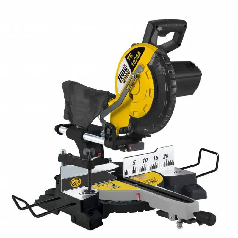 Ingletadora femi para madera telescópica y disco de 255 mm.