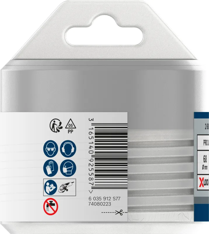 Corona diamantada xlock dryspeed 68mm