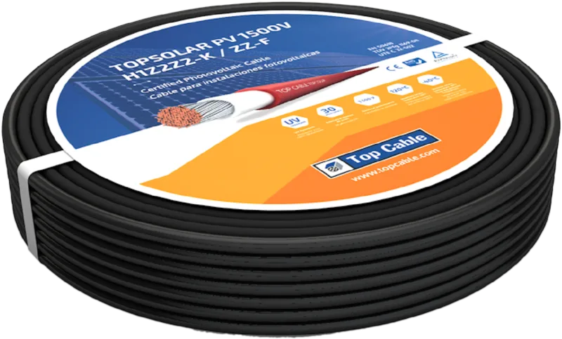 Cable solar flexible h1z2z2-k negro 10 mm 500 m