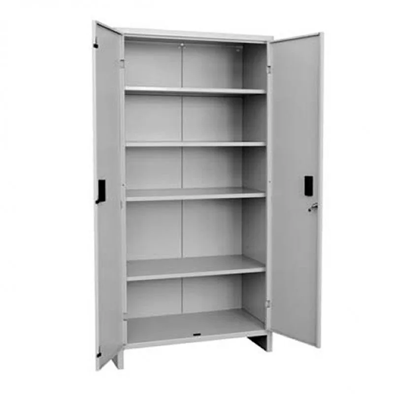 Armadio armadietto tuttopiani 4 ripiani mensole 80 x 40 x h179 metallo grigio