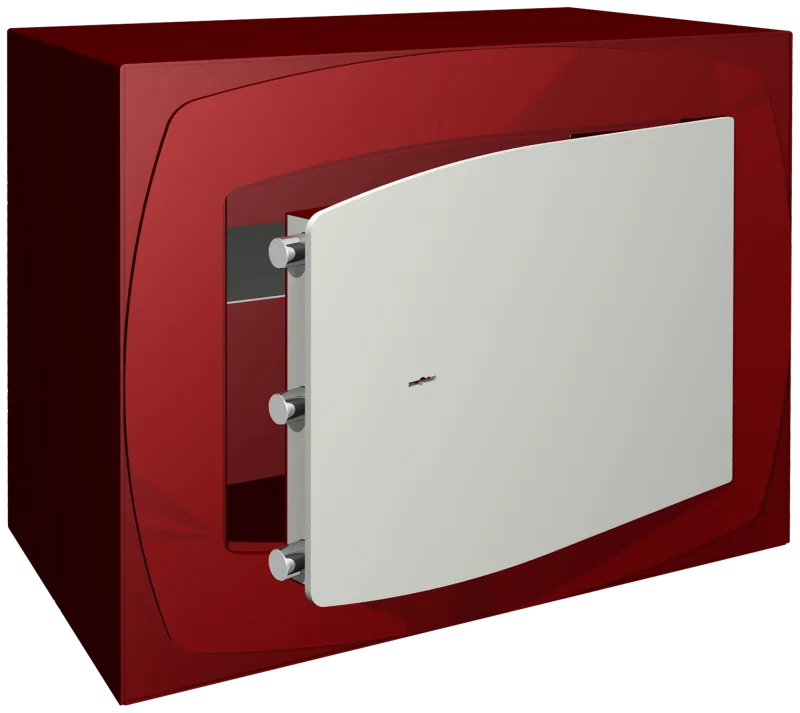 Caja fuerte eléctrica de sobreponer fac red box 3-sii