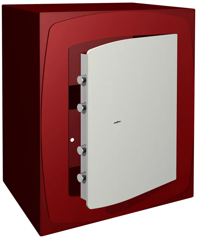Caja fuerte de sobreponer fac red box 4-sii, 69l, 43,2 x 53,8 x 35 cm