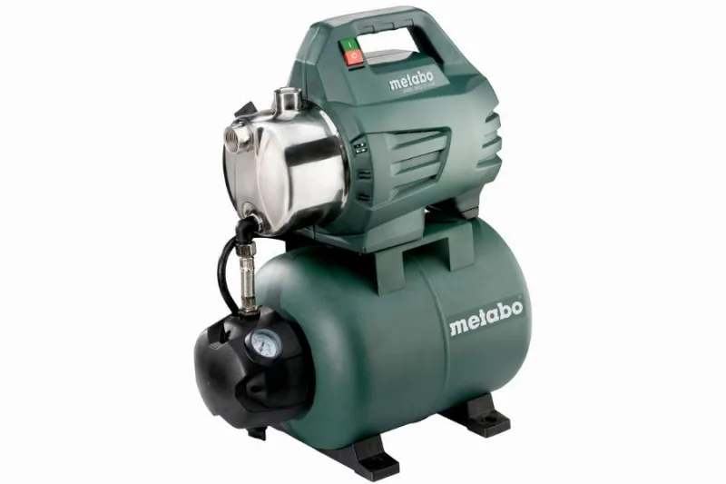 Metabo 600969000 bomba de agua sanitario doméstico hww 3500:25 inox 900w caudal max 3500 l:h altura max bombeo 45 m