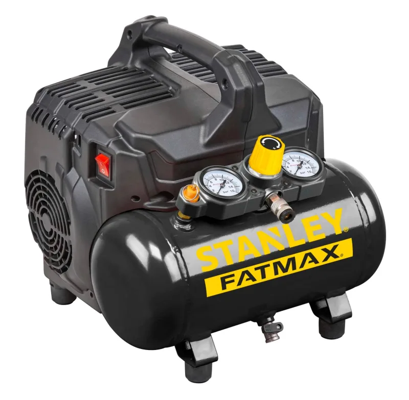 Compresor silencioso dst stanley fatmax 101/8 6l de depósito