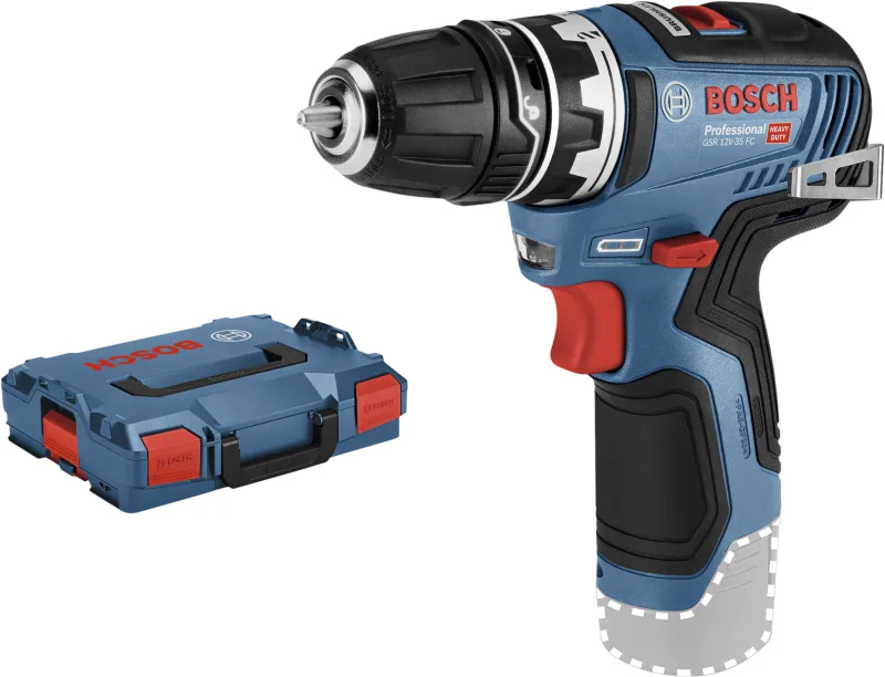Atornillador a batería bosch professional 12v brushless - sin bateria - portabrocas 10 mm. - gsr 12v-35 fc professional