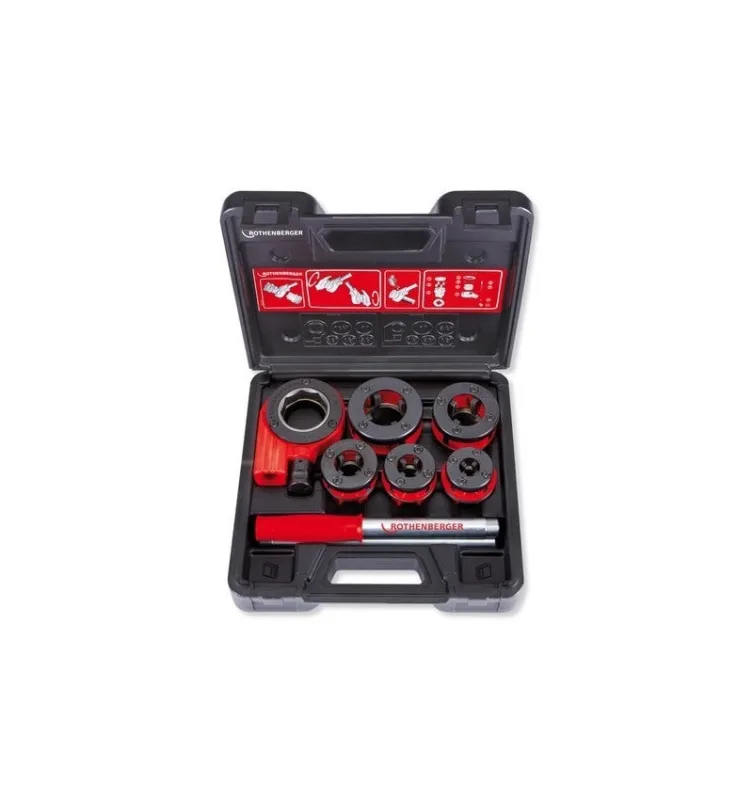 Conjunto terraja s manual serie 600 1/2-2'' bspt - rothenberger