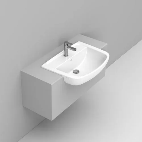 Lavabo semiempotrado eurocm 65x48