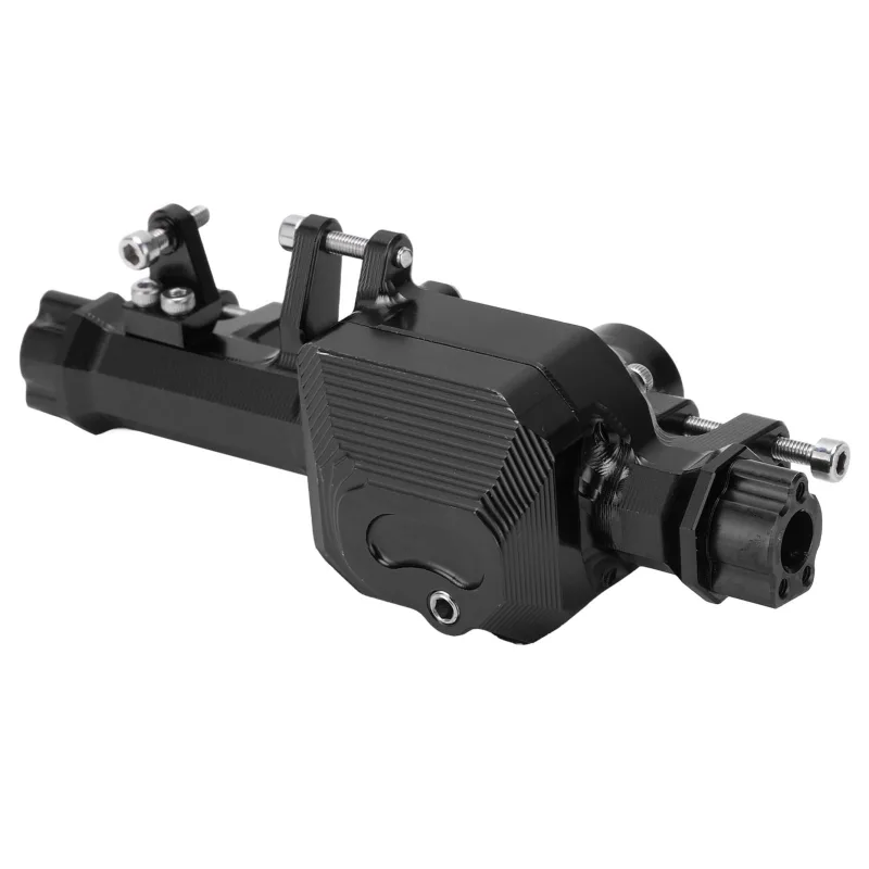 Carcasa del eje delantero del coche rc de aleación de aluminio de fácil instalación carcasa del eje delantero 1/10 para trx4 1/