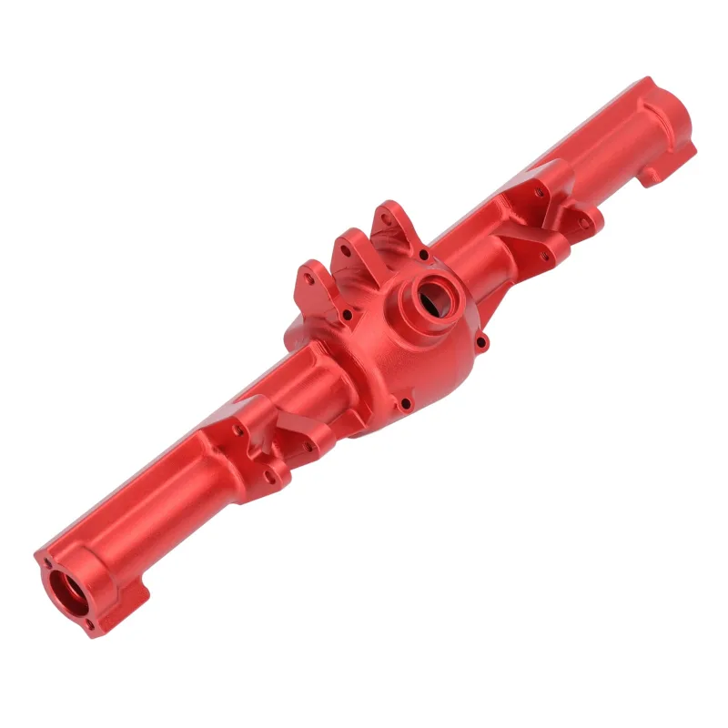 Carcasa de eje trasero rc piezas de actualización de aleación de aluminio carcasa de eje rc para automóvil axial scx6 - comfortxl