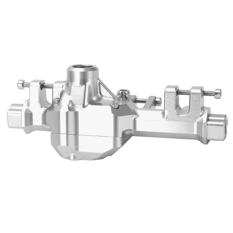 Carcasa del eje delantero del coche rc de aleación de aluminio de fácil instalación carcasa del eje delantero 1/10 para trx4 1/10