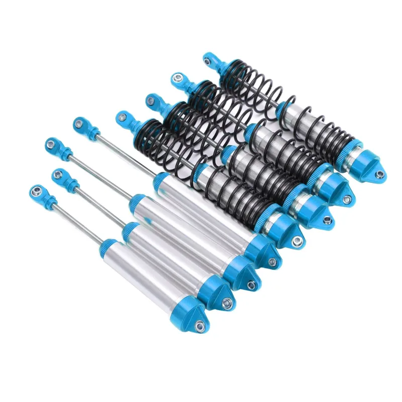 Juego de amortiguadores rc de aleación de aluminio delantero y trasero para traxxas - comfortxl