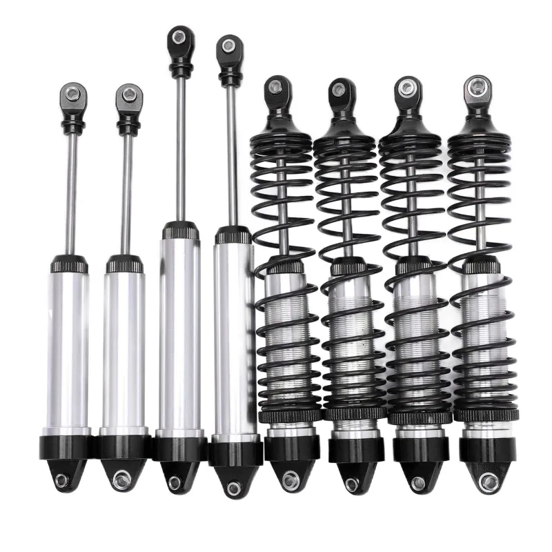 Juego de amortiguadores rc de aleación de aluminio delantero y trasero para traxxas u - comfortxl