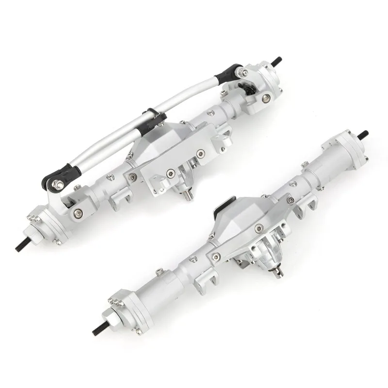 Piezas de mejora del eje trasero delantero aptas para el modelo de coche rc axial scx10 ii 90046 90047 1/ - comfortxl