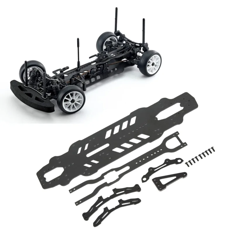 Kit de chasis para turismo rc, kit de chasis para turismo rc con precisión y rigidez - comfortxl