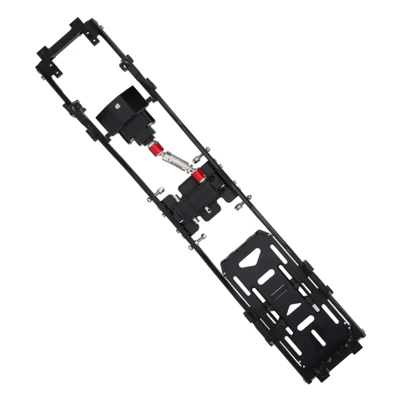 Caja de cambios delantera con chasis de metal y distancia entre ejes de 313 mm para coche rc crawler axial scx10 ii 1/