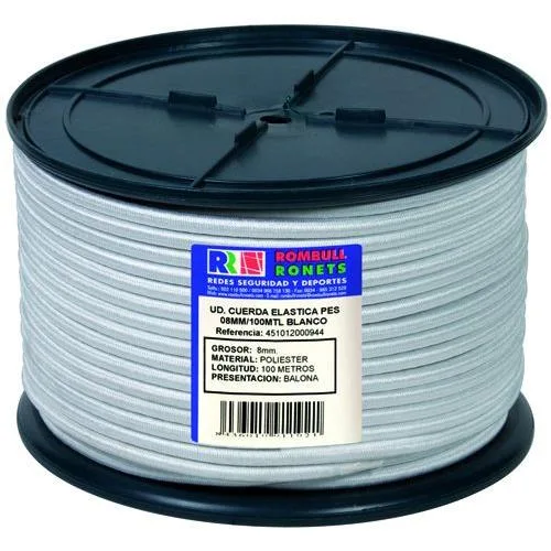 Cuerda elastica poliester/latex marca rombull