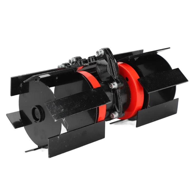 Cortadora de césped de 9 dientes, cortadora de ruedas, rueda de arado profundo, cultivador de jardín, accesorio para suelos sueltos (28mm) - comfortxl