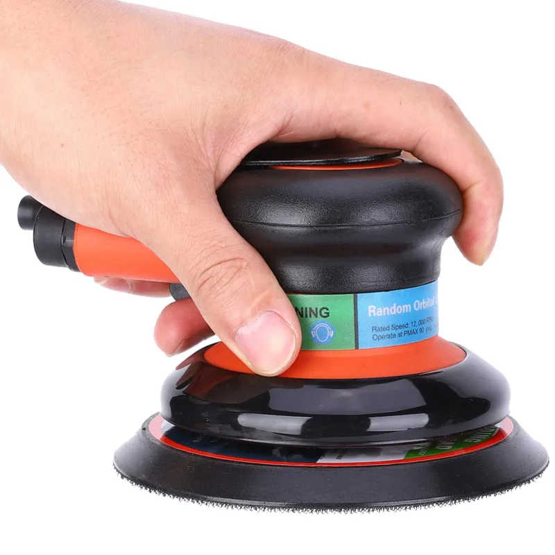 Ponceuse pneumatique 5 pouces en alliage, ponceuse à main, polisseuse, outil pneumatique pour voiture, pierre