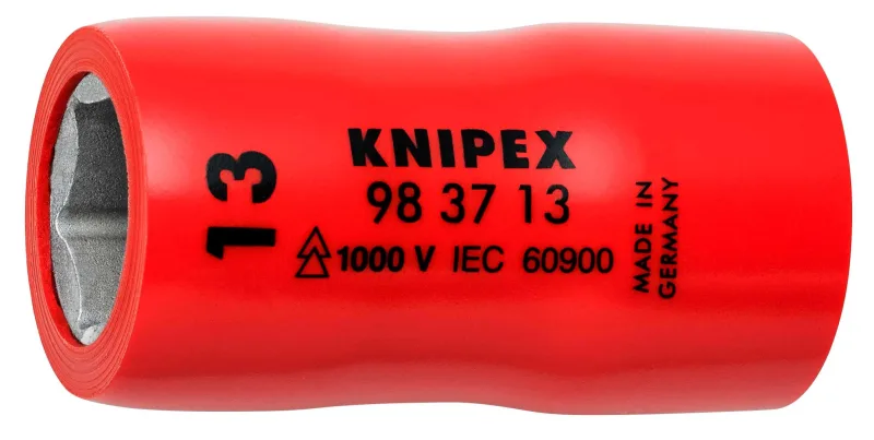 Knipex 98 37 13 douilles à six pans avec carré femelle 3/8 45 mm